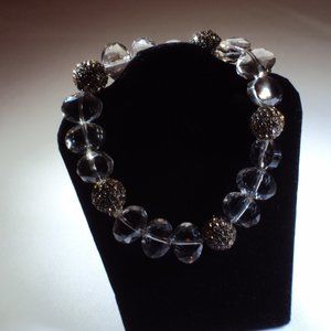 Austrian Crystal Stretch Bracelet Infused w/ Reiki